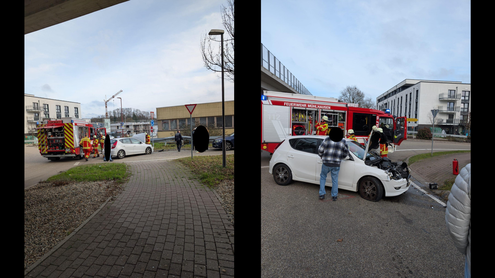 Einsatzfoto Verkehrsunfall